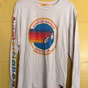 Aviator Nation Venice Surfer long sleeve tee shirt